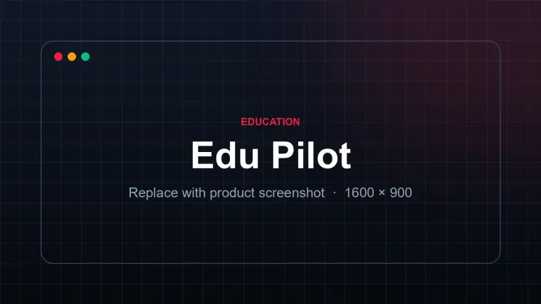 Edu Pilot screenshot